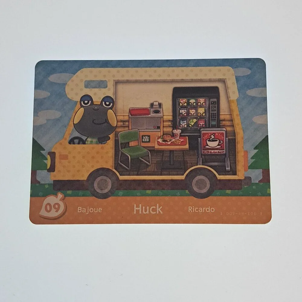 Animal Crossing Huck Amiibo Card 09
